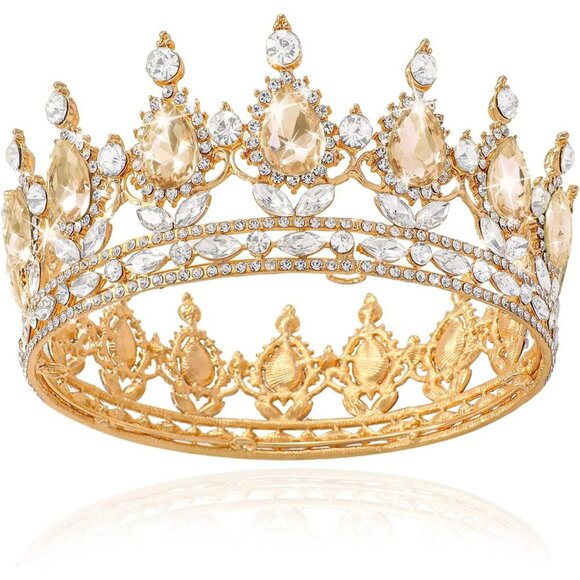 Women Crowns Rhinestone Bridal Tiara Wedding Princess Headpiece Elegant